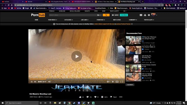 Reacting to CornHub