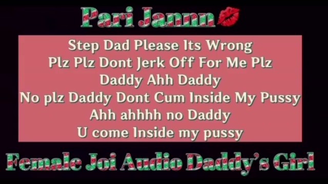 Daddy’s sluts Female Joi Audio || Plz Daddy Don’t Cum