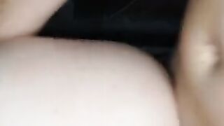 My boyfriend banged! my in my ass and cum inside