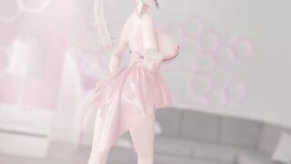 【MMD R-teen SEX DANCE】 HAKU EXTREME LOVELY LEGS BUTT THIRSTY FOR PENIS SWEET TEMPTATION ホットお尻 [MMD]