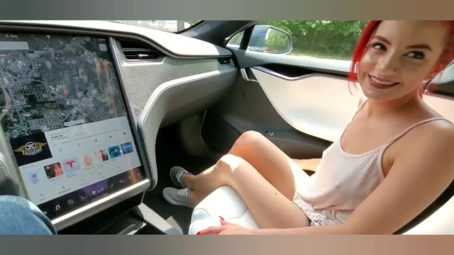 TINDER DATE CAUGHT FUCKING ME INSIDE A TESLA ON AUTO-PILOT