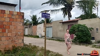 SAFADONA DA LORRANY EXOTICA WALKED NUDE INTO THE MIDDLE OF THE STREET