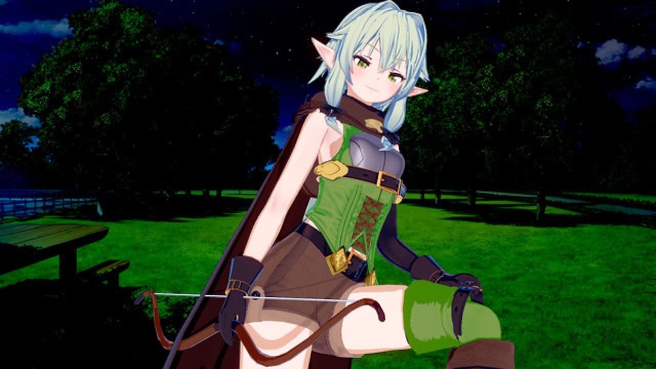 Goblin Slayer: High Elf Archer surprises you inside the woods (3D Anime)