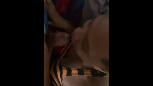 Freak getting facefucked