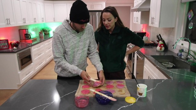 Making Christmas Cookies SFW