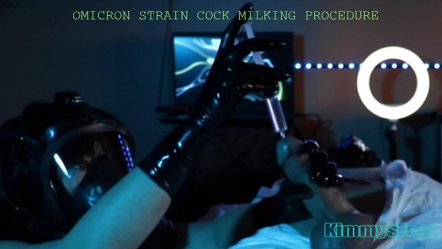 OMICRON STRAIN MUTATIONS. FEM DOM DICK MILKING FUTURISTIC QUARANTINE PRISONER PROCEDURE