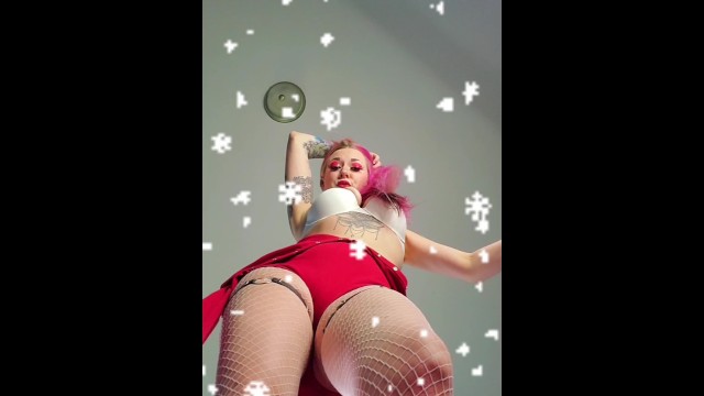 MERRY Christmas Xmas Bae Santa's Helper pov Face Stomp Trample