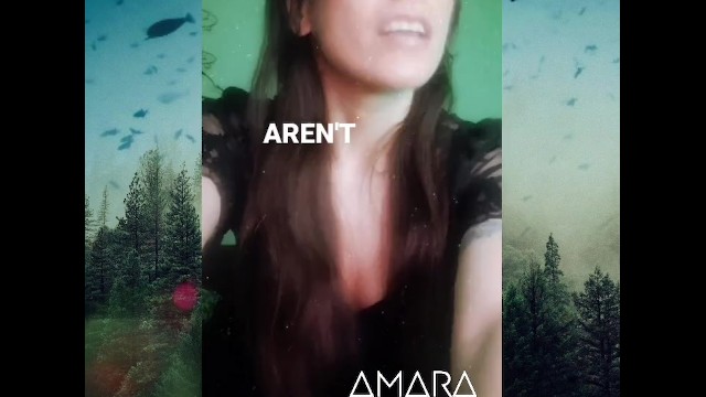 Webcam Slave Short- Amara Noir asks fartbitch important question +