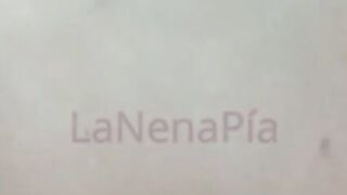 Mi novio se fue a trabajar y el vecino me cogió en 4 - LaNenaPia