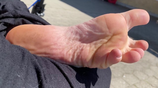 Making toes bdsm porn inside outdoors around people ❤︎ Imagine