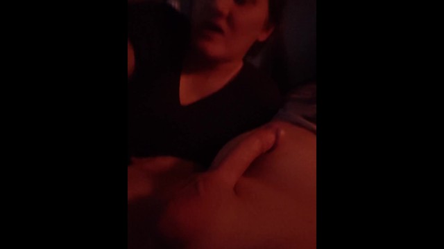 Wifey blowing and slapping my penis