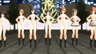 [MMD] lovelive! Snow halation! [R-18]