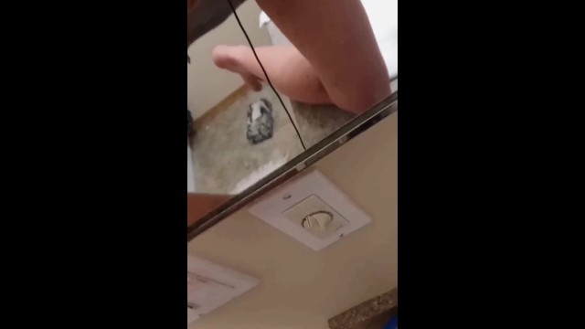 Extreme orgasm on toilet counter top leaves my snatch throbbing