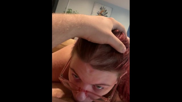 Quickie BLOWJOB at an AirBNB