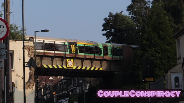 Hottie Sex On Railway Tracks On Train Bridge