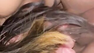 Cheating gf give the best sloppy oral sex