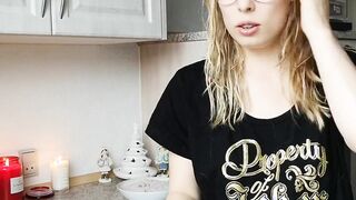 Baking A Real Pissing Cake ❤︎