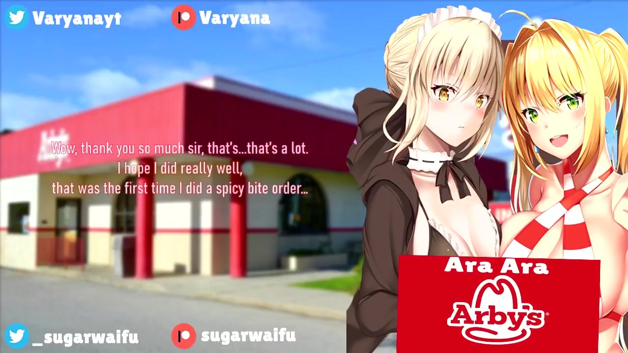 Sausage Slider at Ara Ara Arby's [ft sugar waifu]