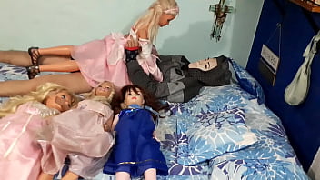 Disney princesses sex party! // Part one- Fucking with pink dress princess  (Partial- Full tape inside XVIDEOS RED)