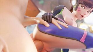 Hard Anal Pounded For D.Va