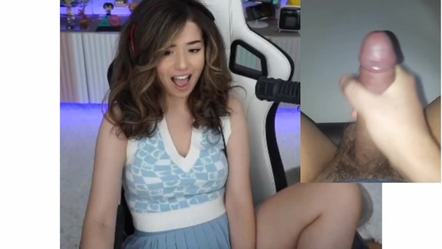 POKIMANE jerking off