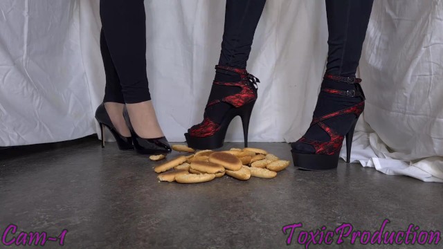 We make dinner for our slaves. Now lick the floor