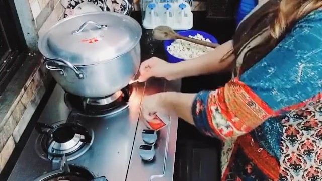 Fiance Anally Screwed inside Kitchen While She is Busy Cooking