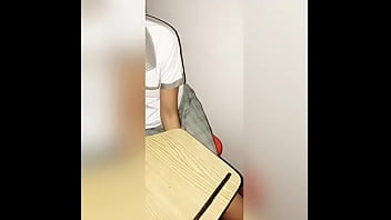 Fucking into Classroom! Cum shot! Amateur Students