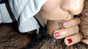 Beauty desi lover Oral Sex and plowed with Hindi audio