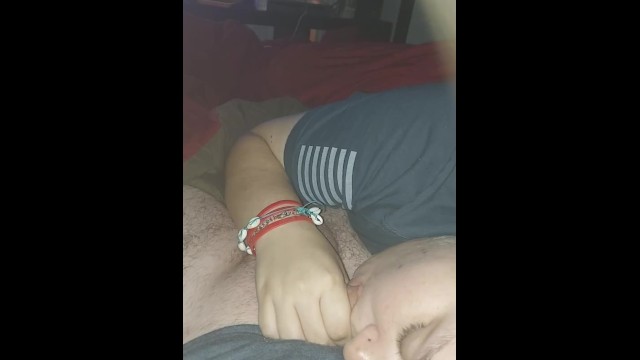 Sucking Off my daddy's penis