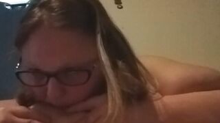 BBW milf SUCKS AND LICKS BREASTMILK OFF OWN BREASTS