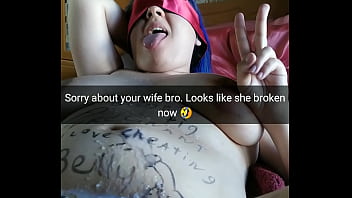 Cheating hotwife become a crazy pregnant cumslut after that hoe training - Cuckold Captions - Milky Mari