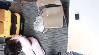 Turned On Shoplyfter 18 year old Get Punished for Stealing Clothes - Kat Arina