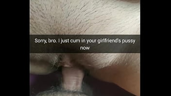 Your college mistress not so virgin and soon some dude cumming inside her twat! - Cuckold Captions - Milky Mari