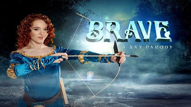 Red Head Madi Collins As BRAVE MERIDA Wants To Banged U