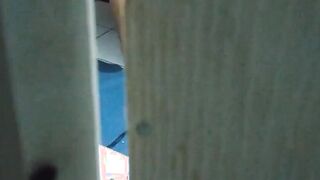 Spying on my cousin she masturbates and makes video call with her bf at the end she realizes