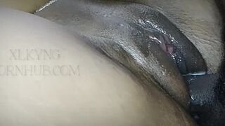 Phat Ebony Cunt Takes Strong gigantic ebony penis multiple CUMSHOTS & A Creampie