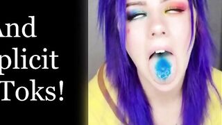 TikTok Camgirl Ahegao Compilation 5