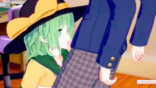 [Eroge Koikatsu! ] Touhou Komeichi Koishi and titted rubbed H! 3DCG Big Titties Cartoon Movie (Touhou Project) [Hentai Game]