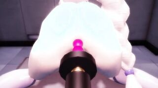 RWBY - Weiss Anal Machine Pleasure [4K UNCENSORED]