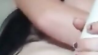 Smoking pussy play wrecked orgasm