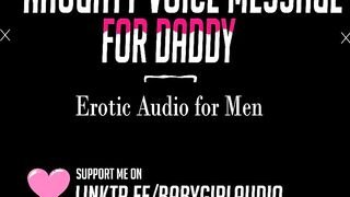 Babygirl Leaves a Sexsual Voicemail for Daddy (Sexsual Audio for Men)