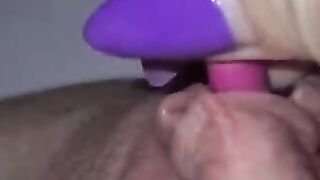 Turned On Hoe Satisfy Her Hunger Over Leaking Vagina @ 1:00an