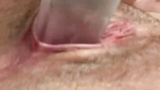 Loud moaning, PISSING, SEX SEX TOY, SEX DILDO View my insides while I boned myself