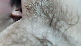 Extreme Unshaved Armpit Closeup on Cam