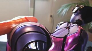 Overwatch Widowmaker - 3D Realistic Compilation