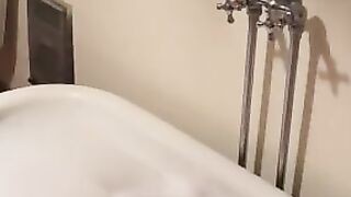 Big ass MILF takes a Hottie bath tub and gets pounded by onlooker