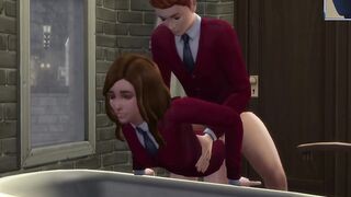 Hermione Granger Hard Fucked by Ron Weasley