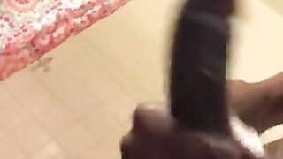 Big Black Dick Cumshot