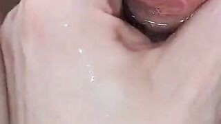 ruined orgasm...my new hand job inside the bathtub